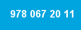 978 067 20 11